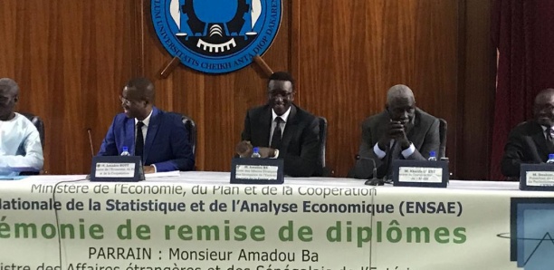Sortie promo Ensae : Le message fort d’Amadou Bâ, le parrain
