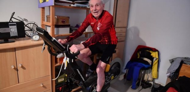 Robert Marchand va fêter ses 107 ans sur un vélo