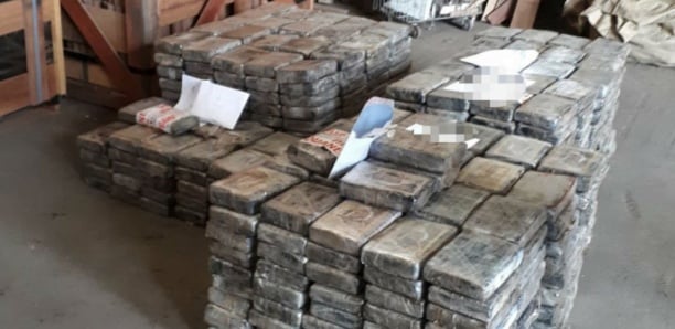 SECONDE SAISIE DE DROGUE: La saisie fait plus de 750 kilos de cocaïne