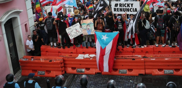 Manifestation géante à Porto Rico pour exiger la démission du gouverneur