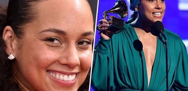 Même pour présenter les Grammy Awards, Alicia Keys ne portait pas de maquillage