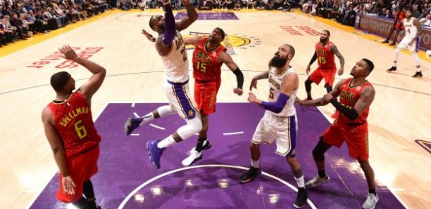 NBA : Les Lakers frôlent l'accident face à Atlanta