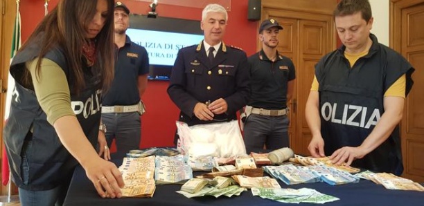 Italie : Une Sénégalaise arrêtée avec de la cocaïne d'une valeur de 426 millions