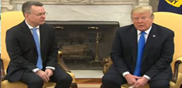 Libéré par la Turquie, le pasteur américain Brunson rencontre Donald Trump