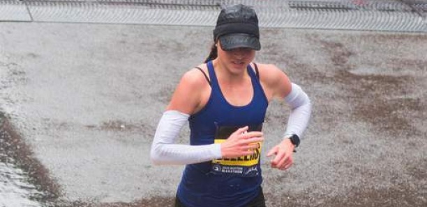 Infirmière et amatrice, elle finit deuxième du marathon de Boston