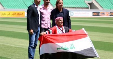 D'anciennes légendes du foot pour un match amical en Irak en septembre