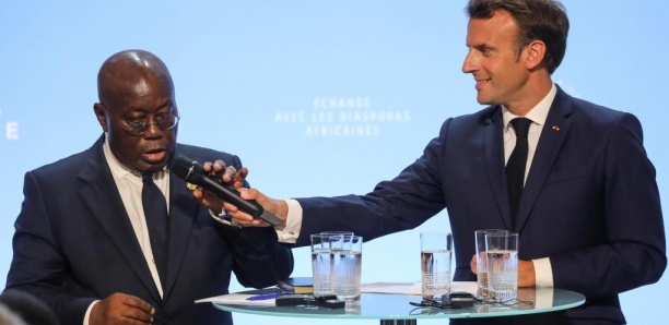 Diasporas: une rencontre économique pour les présidents français et ghanéen