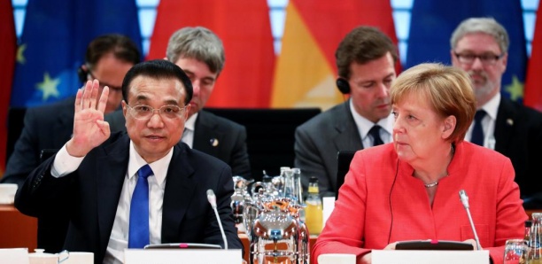 L'Allemagne et la Chine affichent leur bonne entente sur le plan commercial