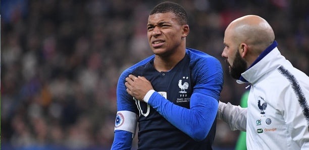 Après Neymar, Mbappé blessé à l'épaule à huit jours du choc contre Liverpool !