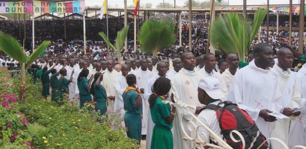 Poponguine : des fidèles catholiques prient pour la paix au Sénégal
