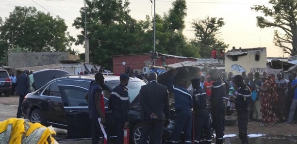 Pourquoi la limousine de Macky Sall a pris feu