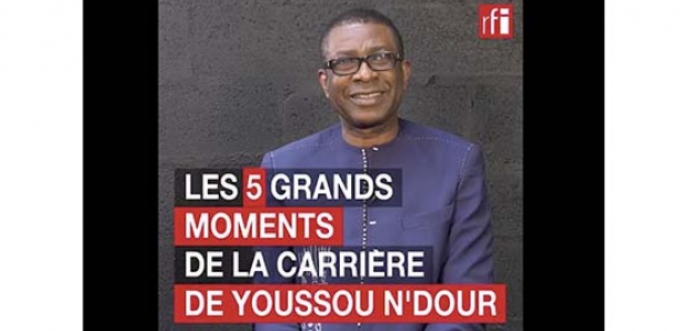 Voici les 5 grands moments de la carriere de Youssou Ndour