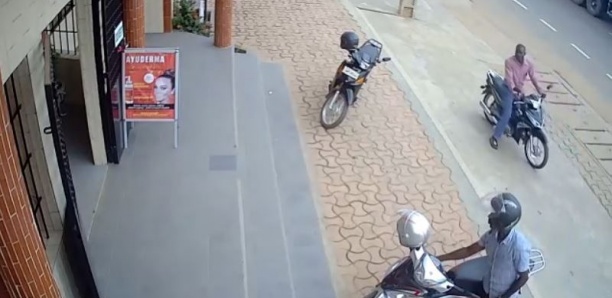 Mbour : En plein, jour un homme vole une moto devant le tribunal