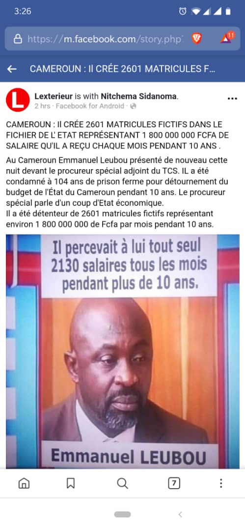 Emmanuel Leubou 01 - Senenews - Actualité au Sénégal, Politique, Économie, Sport