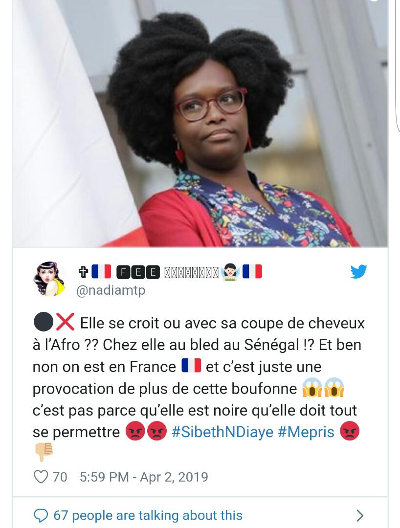 SIBNDIAYE tweets racistes 01 - Senenews - Actualité au Sénégal, Politique, Économie, Sport
